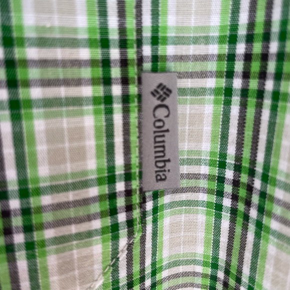 Small Columbia Shirt Mens Plaid Short Sleeve OBO - Picture 7 of 7